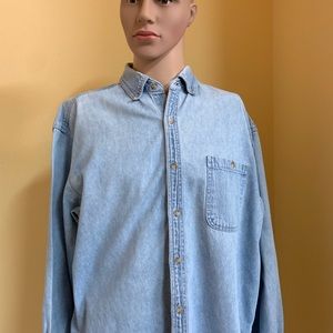 Long Sleeve Men’s Demin Shirt